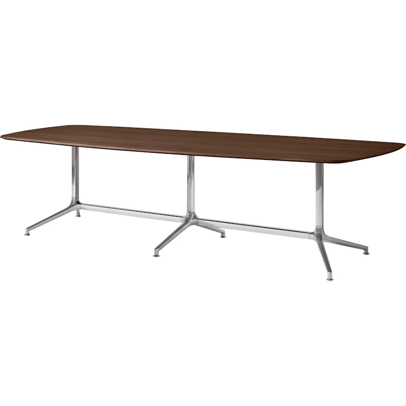 438 Swivel Table Large, Dark Oak