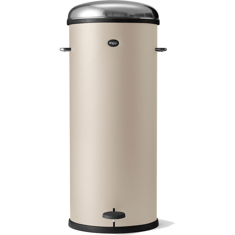 17 Pedal Bin Beige, 30 L