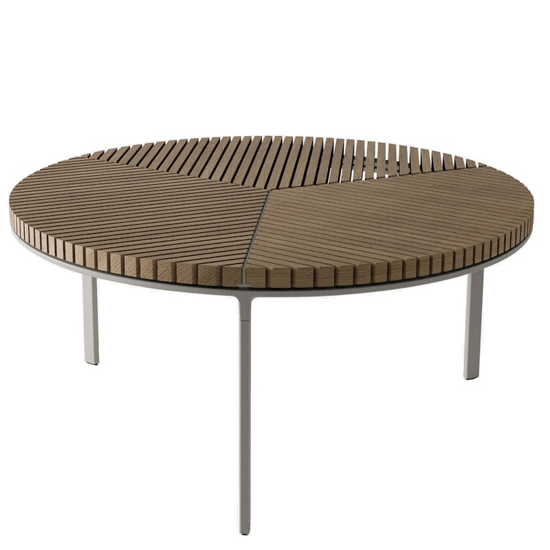 Vipp716 Open-Air Coffee Table Ø90 cm, Teak