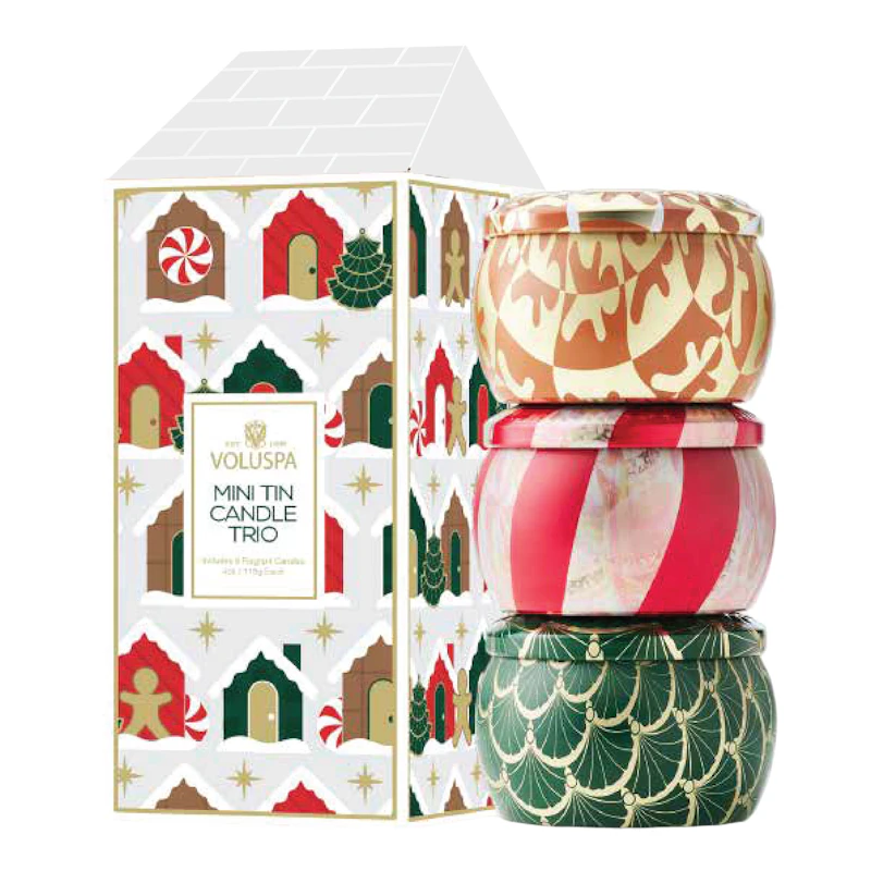 Holiday Mini Tin Trio Gift Set