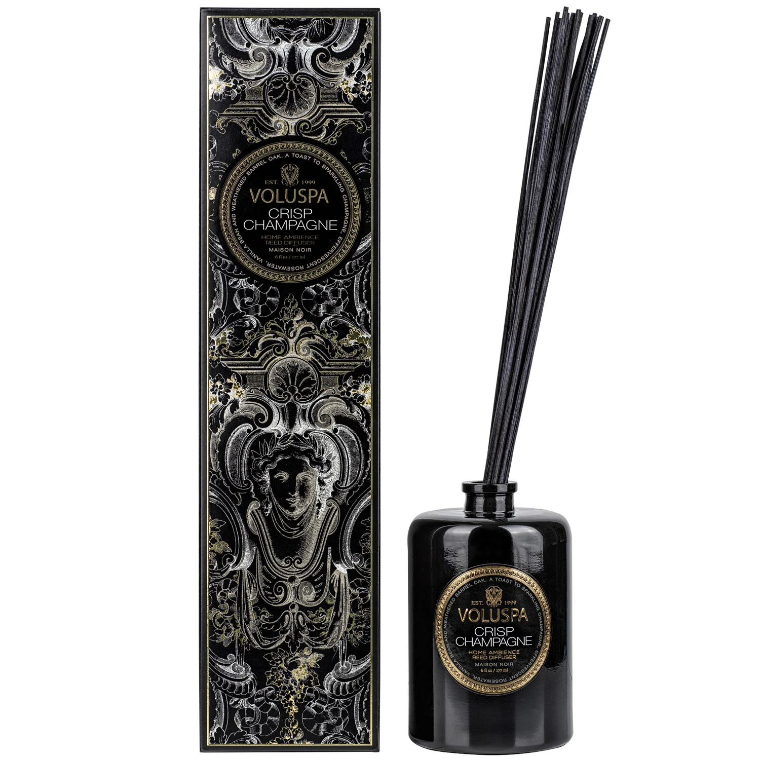 Maison Reed Fragrance Diffusers 177 ml, Crisp Champagne | RoyalDesign.co.uk