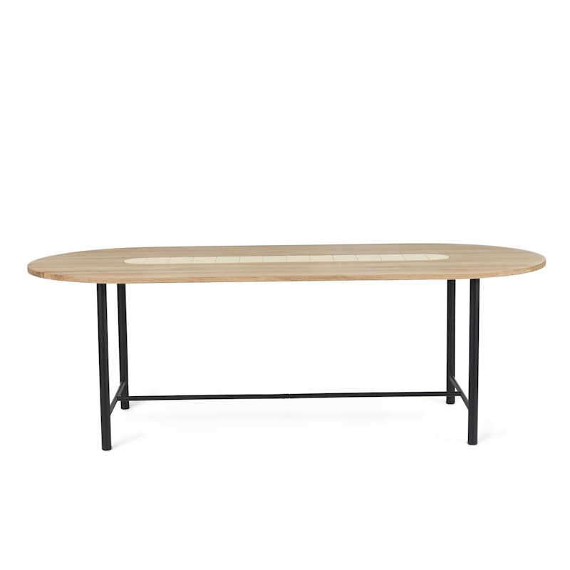 Be My Guest Dining Table 220 cm, White Oiled Oak