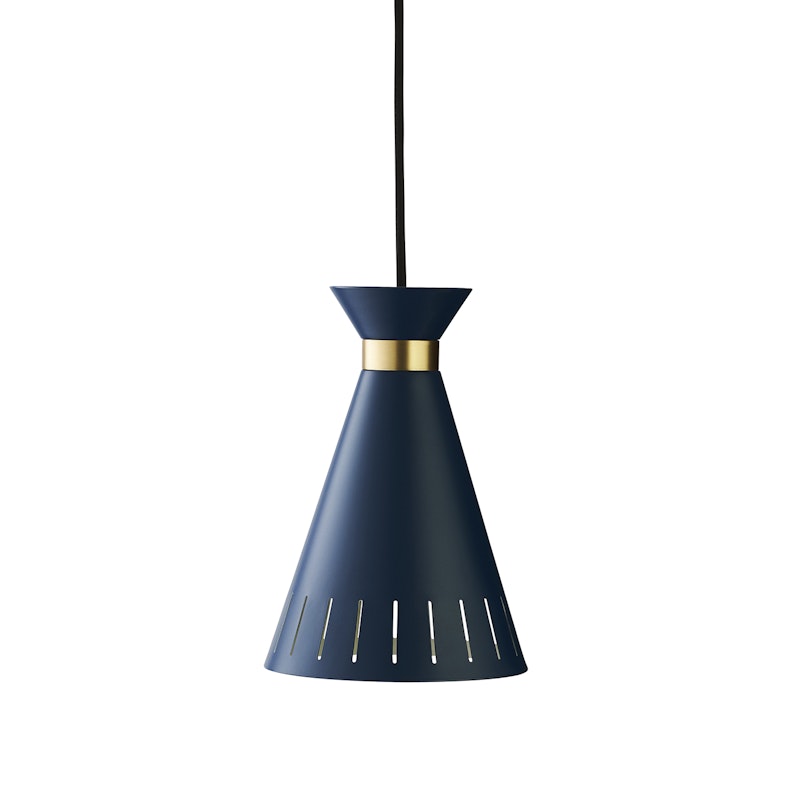 Cone Pendant, Azure Blue