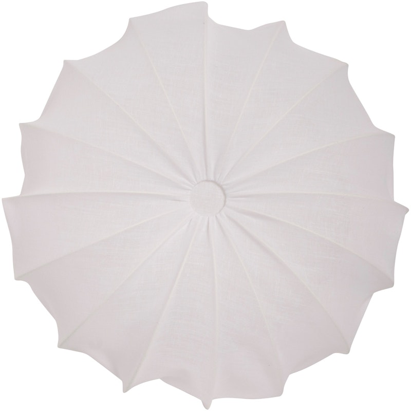 Anna 80 Ceiling Lamp Linen, White