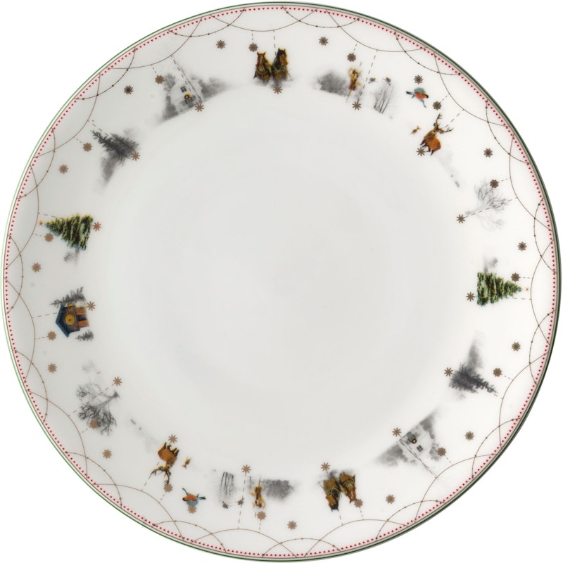 Julemorgen Plate,  28 cm