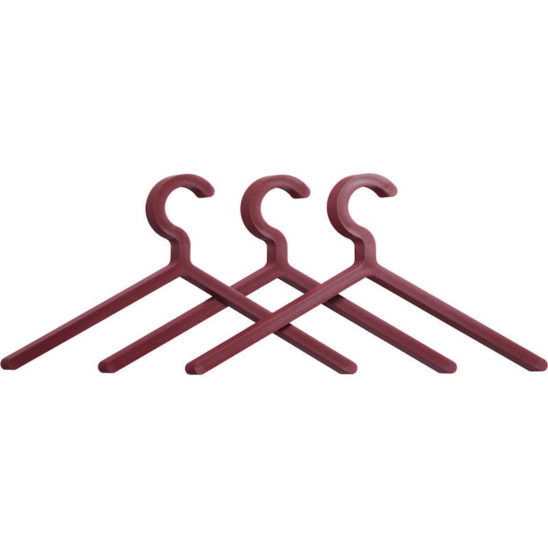 Illusion Hanger, 3-pack, Deep Red
