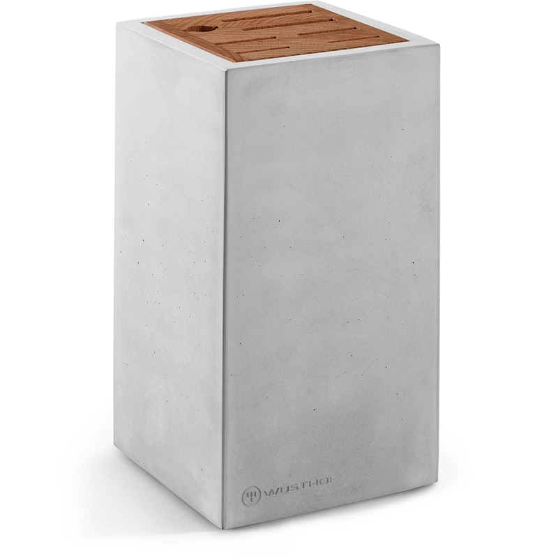 Knife Block 6 Knives Concrete