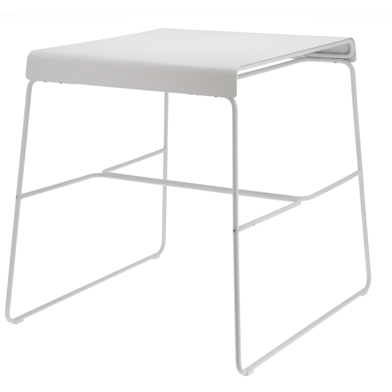 A-Café Table 58x75 cm Outdoor, Soft Grey