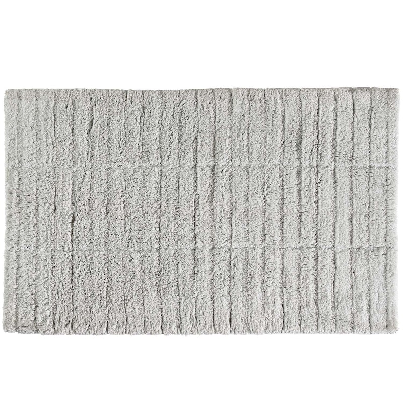 Tiles Bathroom Rug 50x80 cm, Soft Grey