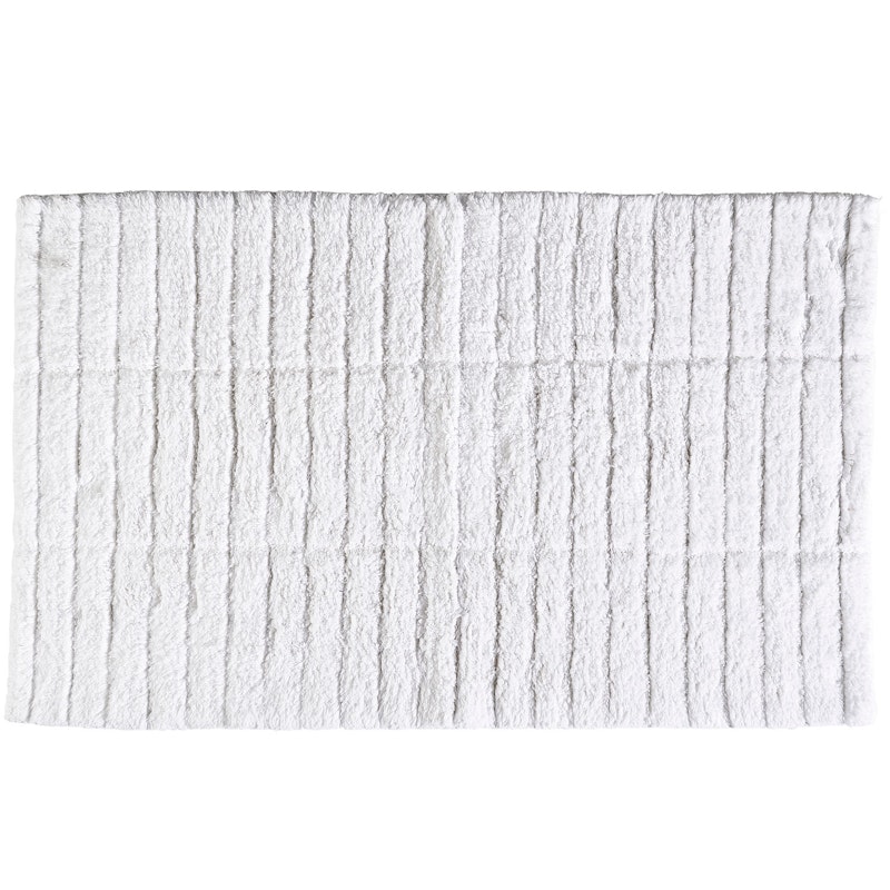 Tiles Bathroom Rug 50x80 cm, White