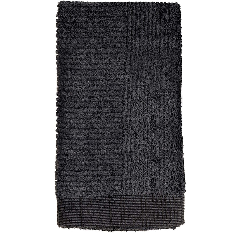 Classic Towel 50x100 cm, Black