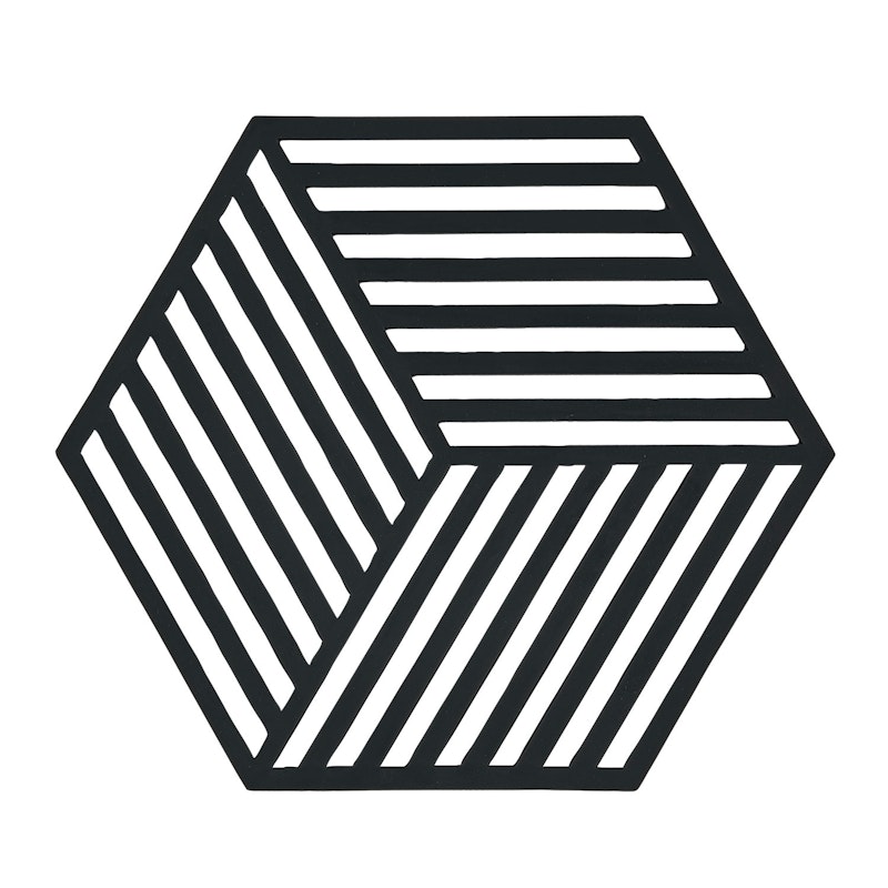 Hexagon Trivet, Black