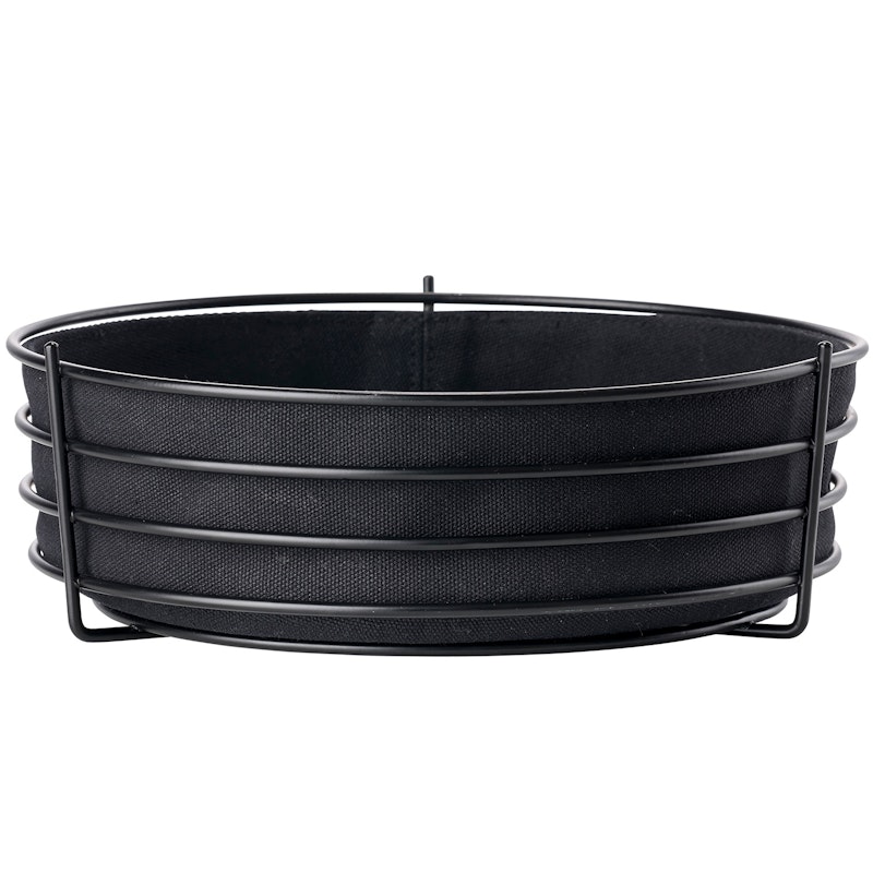 Singles Bread Basket Ø25.5 cm, Black