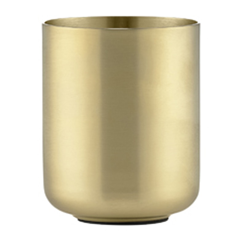 Ume Toothbrush Holder, Brass